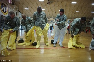 White House stance unclear as military leaders urge US troop quarantine