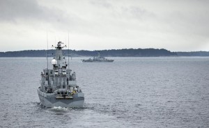 Swedish navy widens search for mystery submarine