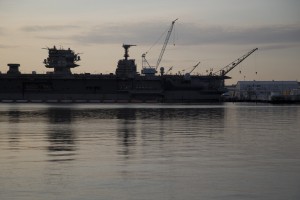 Navy engineer tried to steal schematics of aircraft carrier, feds say