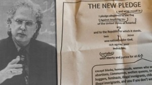 College prof makes students recite anti-American ‘pledge of allegiance’