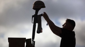 Planned fallen soldier monument in Mich. veterans memorial causes controversy over prominence of gun