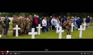 This Little Boy Held A Salute For An Hour