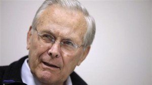Rumsfeld: ‘Unrealistic’ for Bush to pursue democracy in Iraq
