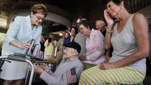 101-year-old WWII vet honored with Silver, Bronze stars 70 years after heroic deed