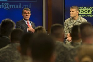 Carter Fields Questions During Televised Global Troop Talk